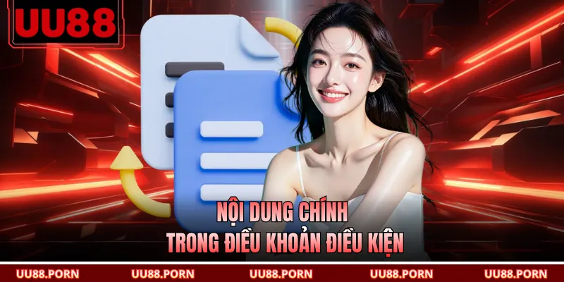 Nội dung chính trong điều khoản điều kiện